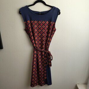 Ann Taylor mixed media dress